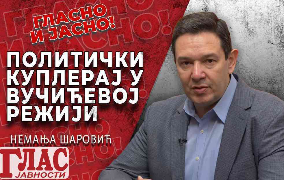 NEMANJA ŠAROVIĆ: VUČIĆ UZ POMOĆ ZAPADA NAPRAVIO I LEVU I DESNU OPOZICIJU (VIDEO)